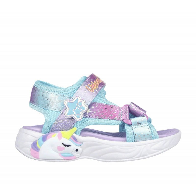 Sandały dziecięce Skechers Unicorn Dreams - Majestic Bliss Sandały dziecięce Skechers Unicorn Dreams - Majestic Bliss
