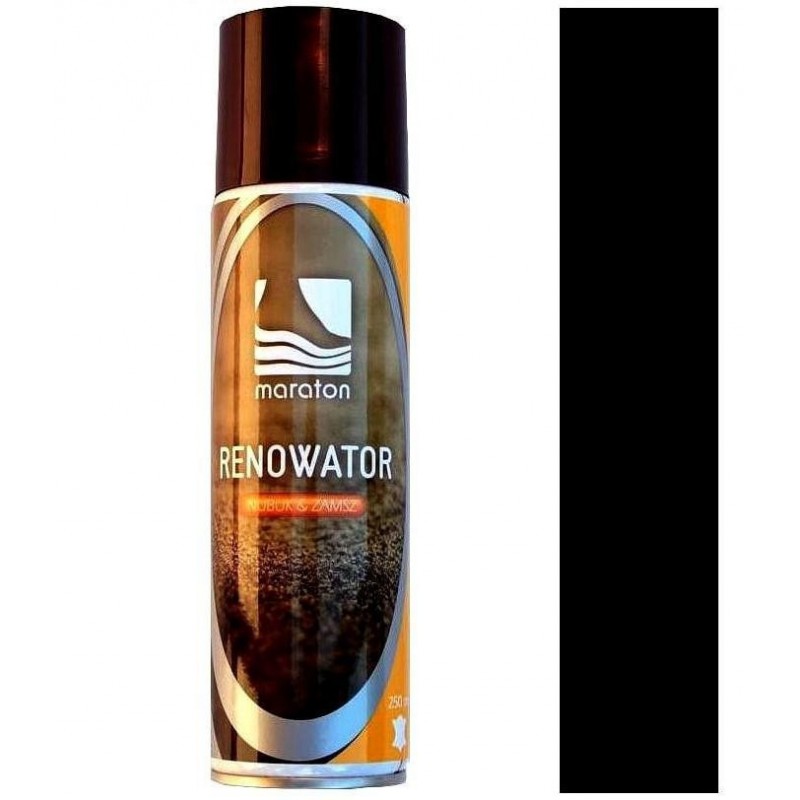 Spray Maraton do zamszu i nubuku czarny poj.250 ml - 805 Spray Maraton do zamszu i nubuku czarny poj.250 ml - 805