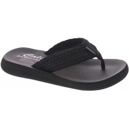 Japonki damskie Skechers Asana - Hidden Valley czarne - 119107