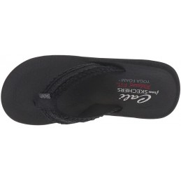 Japonki damskie Skechers Asana - Hidden Valley czarne - 119107