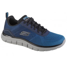 Buty męskie Skechers Track - Ripkent granatowe - 232399 NVBL