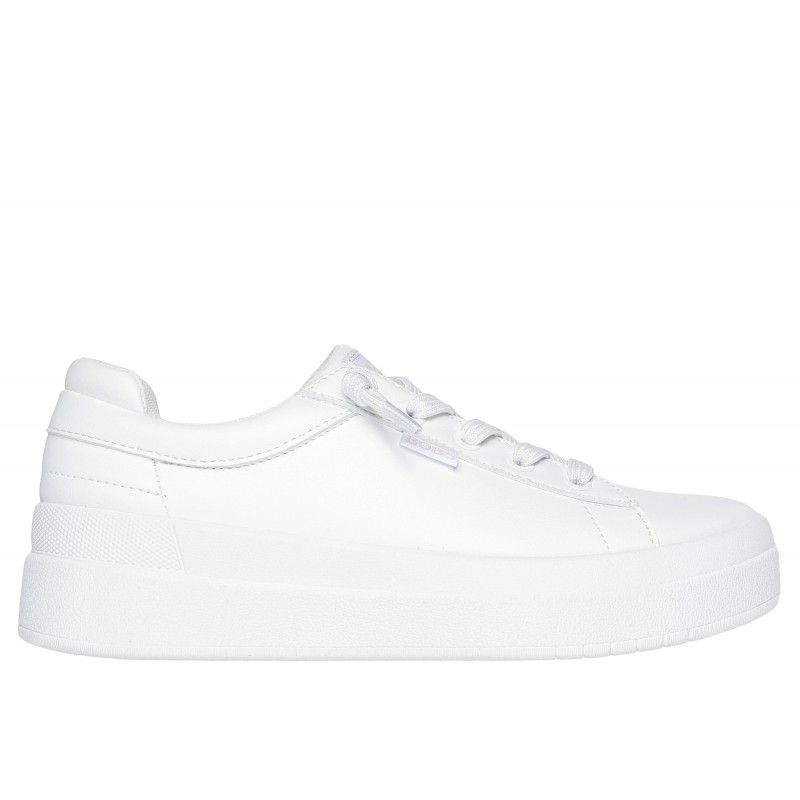 Buty damskie Skechers BOBS D'Vine Sky - Main Step białe - Buty damskie Skechers BOBS D'Vine Sky - Main Step białe -