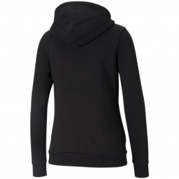 Bluza damska Puma ESS Small Logo Full-Zip Hoodie czarna -