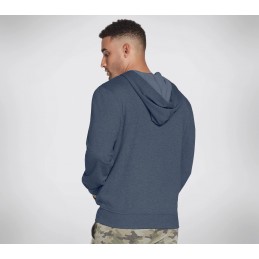 Bluza męska Skechers GO WALK Everywhere Hoodie granatowa -