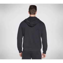 Bluza męska Skechers GO WALK Everywhere Hoodie czarna - M3JA181