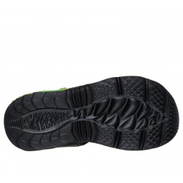 Sandały młodzieżowe Skechers S-Lights: Creature-Splash czarne -