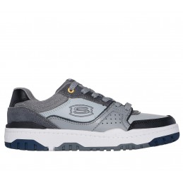 Buty młodzieżowe Skechers SKX-228 szary/czarny - 406157L GYBK