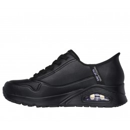 Buty damskie Skechers Slip-ins: Uno - Easy Air czarne - 177112