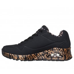 Buty damskie Skechers Uno - Loving Love czarno/złote - 155506