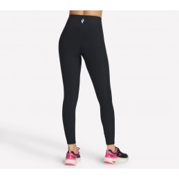 Legginsy damskie Skechers GO FLEX RIB FL HW Legging czarne -
