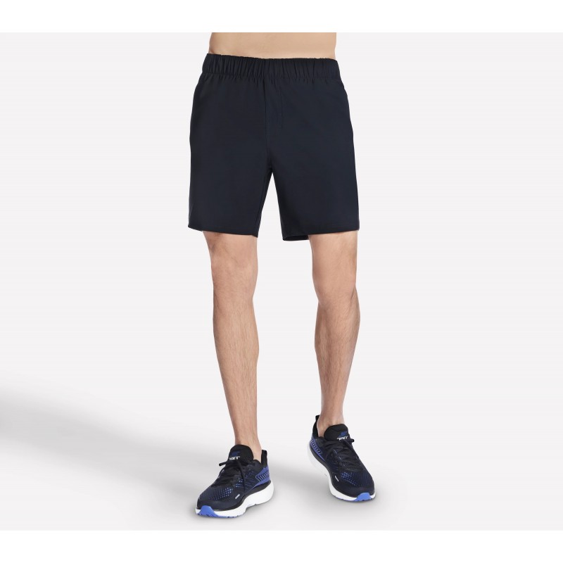 Spodenki męskie Skechers GO STRETCH Ultra 7 Inch Short czarne - Spodenki męskie Skechers GO STRETCH Ultra 7 Inch Short czarne -