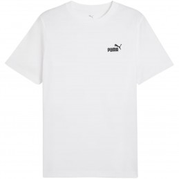 Koszulka męska Puma Ess Small No.1 Logo Tee biała - 682534 02