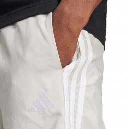 Spodenki męskie adidas Essentials 3-Stripes Chelsea kremowe -