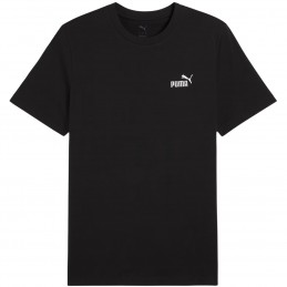 Koszulka męska Puma Ess Small No.1 Logo Tee czarna - 682534 01
