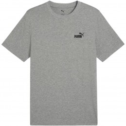 Koszulka męska Puma Ess Small No.1 Logo Tee szara - 682534 03