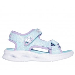 Sandały młodzieżowe Skechers S-Lights: Sola Glow Sandal jasny