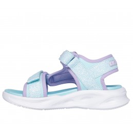 Sandały młodzieżowe Skechers S-Lights: Sola Glow Sandal jasny