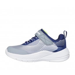 Buty dziecięce Skechers Microspec Advance granatowo/szare -