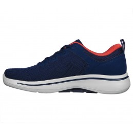 Buty męskie Skechers GO WALK ARCH FIT - CLINTON granatowe -
