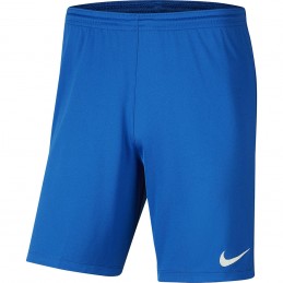 Spodenki młodzieżowe Nike Dry Park III NB K niebieskie - BV6865
