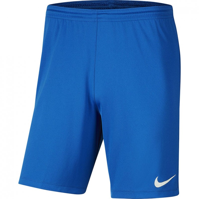 Spodenki młodzieżowe Nike Dry Park III NB K niebieskie - BV6865