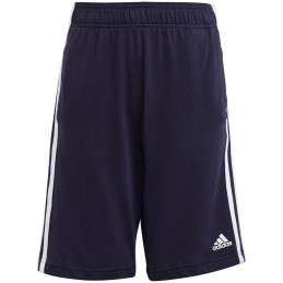 Spodenki młodzieżowe adidas Essentials 3-Stripes Knit granatowe