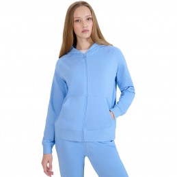 Bluza damska 4F jasnoniebieska - 4FWMM00TSWSF1763 32S