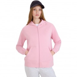 Bluza damska 4F jasny róż - 4FWMM00TSWSF1763 56S