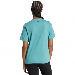 Koszulka damska adidas Animal Graphic zielona - JV8535
