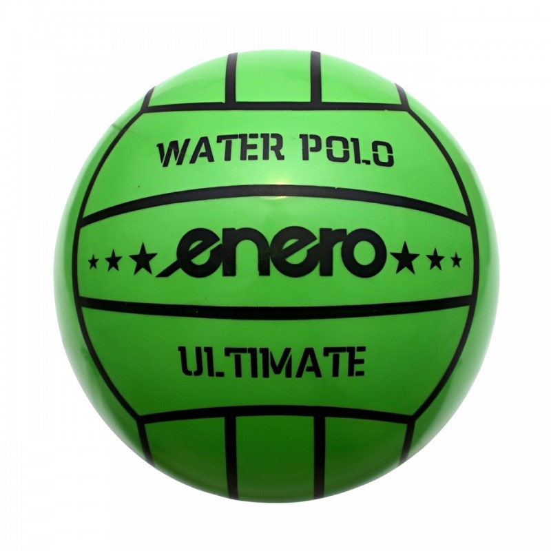 Piłka gumowa Enero water polo siatkowa zielona - 1012469 Piłka gumowa Enero water polo siatkowa zielona - 1012469