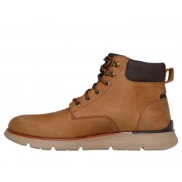 Buty męskie zimowe Skechers Augustino - Cobb jasny brąz -
