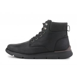 Buty męskie zimowe Skechers Augustino - Cobb czarne - 205228 BBK
