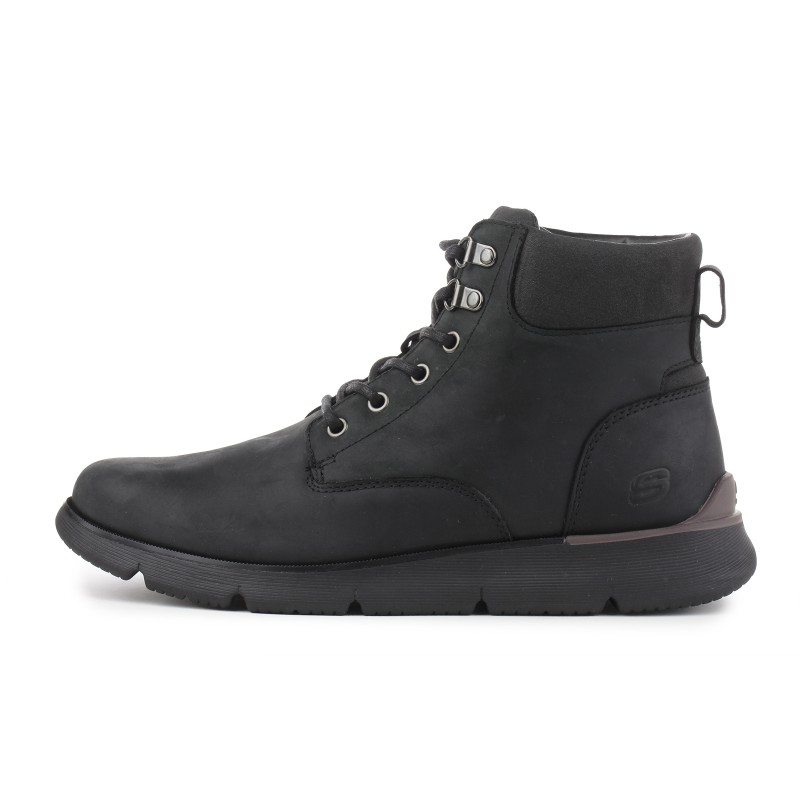 Buty męskie zimowe Skechers Augustino - Cobb czarne - 205228 BBK Buty męskie zimowe Skechers Augustino - Cobb czarne - 205228 BBK