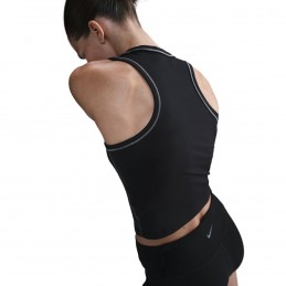 Koszulka damska Nike Dri-Fit One Fit Crop czarna - IB7886 010