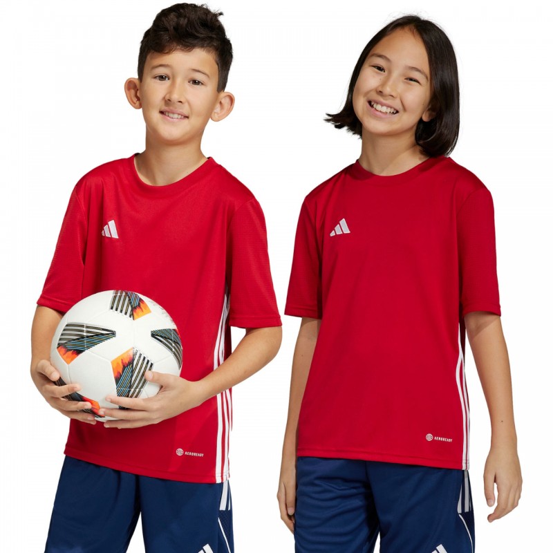 Koszulka młodzieżowa adidas Tabela 23 Jersey czerwona - HS0539 Koszulka młodzieżowa adidas Tabela 23 Jersey czerwona - HS0539