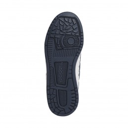 Buty młodzieżowe adidas Rapid Court Low biało/granatowe - JR0167