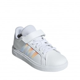 Buty młodzieżowe Adidas Grand Court 2.0 białe - IE3851