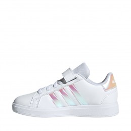 Buty młodzieżowe Adidas Grand Court 2.0 białe - IE3851