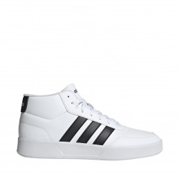 Buty męskie adidas Breaknet Mid białe - JQ5484