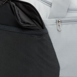 Torba Nike Brasilia S Duffel 9.0 szaro-czarna - BA5957 077