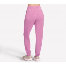 Spodnie damskie Skechers Skechluxe Elevate Jogger różowe -