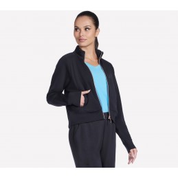 Bluza damska Skechers SKECHLUXE Elevate Jacket czarne - JA278