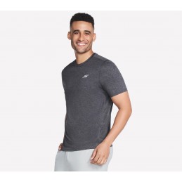 Koszulka męska Skechers Performance Charge Tee grafitowa -