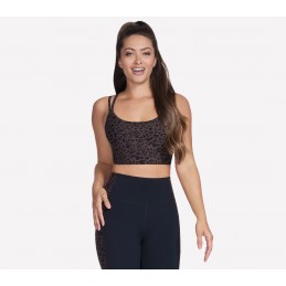 Biustonosz Skechers GO WALK Cheetah Bra panterka - BR51 CHT