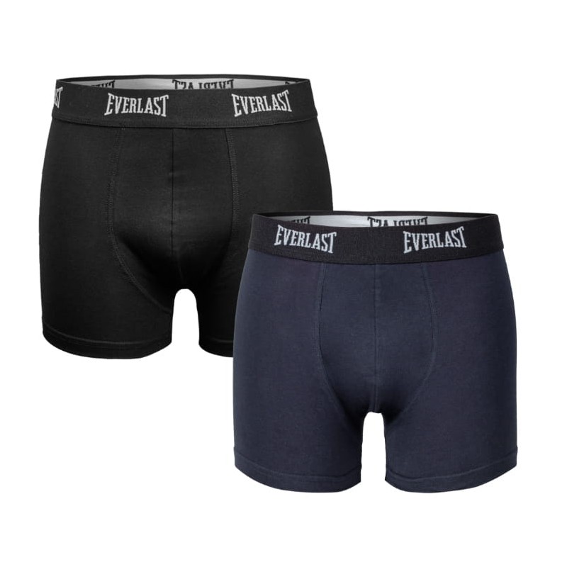 Bokserki męskie Everlast 2p czarne/granatowe - BM002 02 Bokserki męskie Everlast 2p czarne/granatowe - BM002 02
