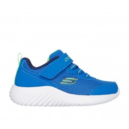 Buty dziecięce Skechers Bounder - Techrox niebieskie - 403906N