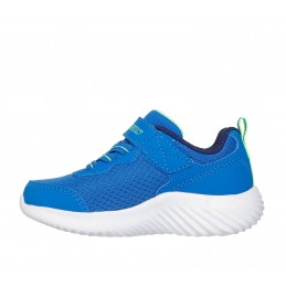 Buty dziecięce Skechers Bounder - Techrox niebieskie - 403906N