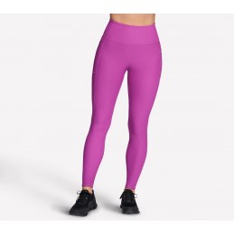 Legginsy damskie Skechers GO FLEX RIB FL HW Legging fuksja -
