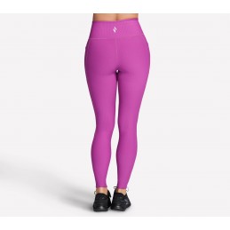 Legginsy damskie Skechers GO FLEX RIB FL HW Legging fuksja -