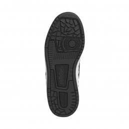 Buty młodzieżowe adidas Rapid Court Low biało/czarne - JR0166
